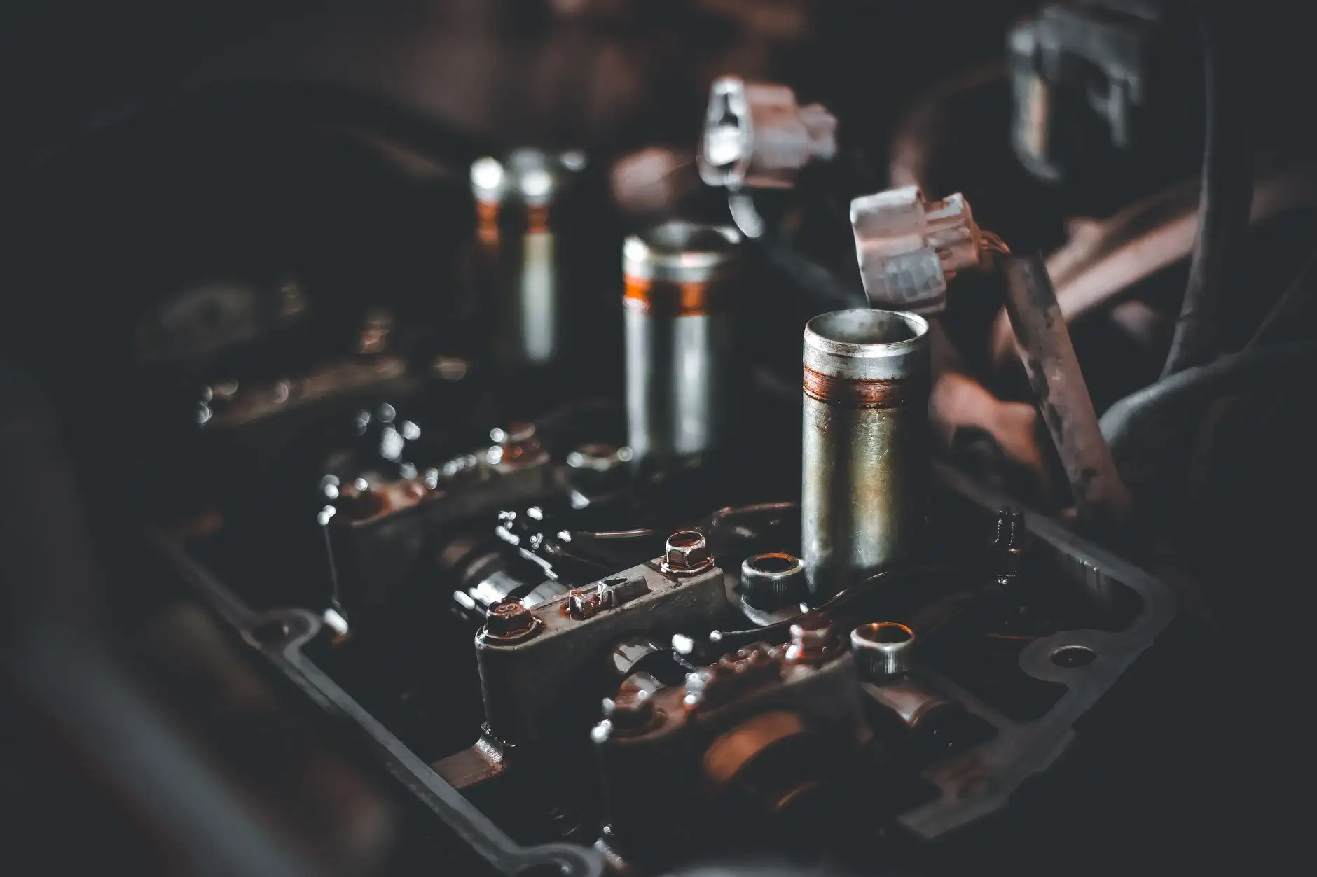 bougies d’allumage en illustration
